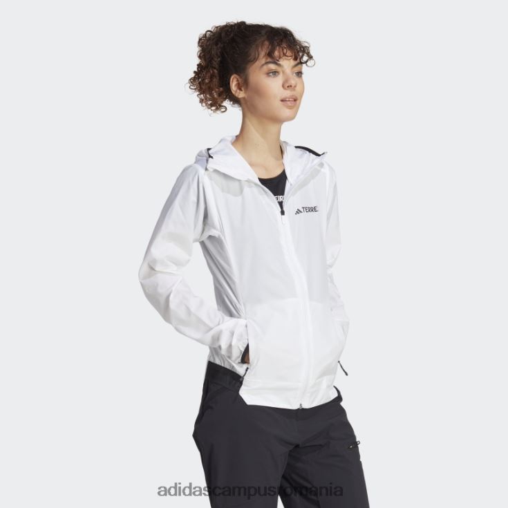 adidas campus romania geaca de vant terrex xperior windweave alba femei alb J266N217108