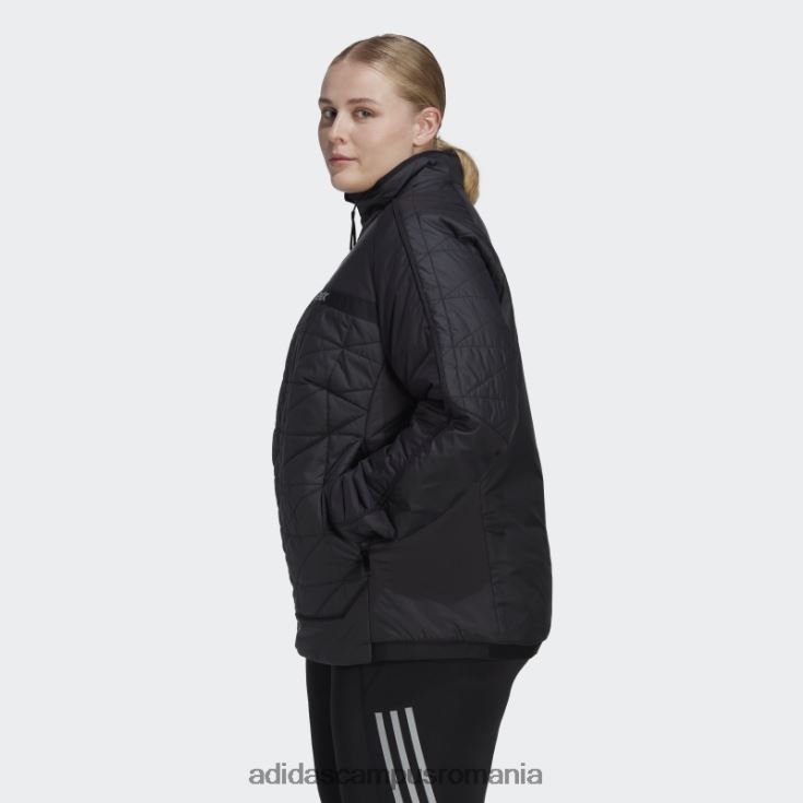 adidas campus romania geaca izolatoare terrex multi (plus marime) moda neagra femei negru J266N210201