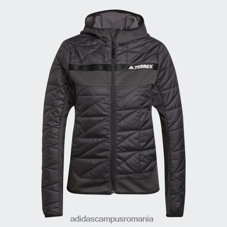 adidas campus romania geaca izolatoare terrex multi primegreen hibrid neagra femei negru J266N217102