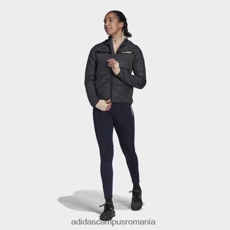 adidas campus romania geaca izolatoare terrex multi primegreen hibrid neagra femei negru J266N217102