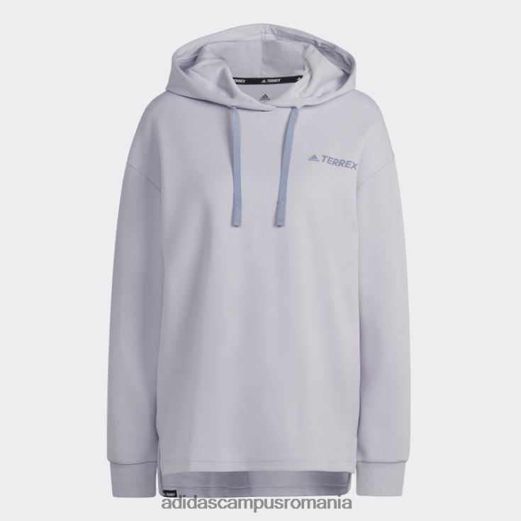 adidas campus romania hanorac cu glugă cu logo terrex, argintiu, adidas femei zori argintii J266N217286