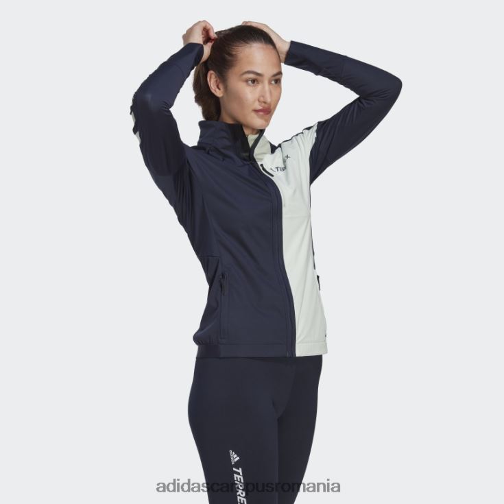 adidas campus romania hot terrex xperior jachetă soft shell schi fond verde femei cerneală/verde J266N217277