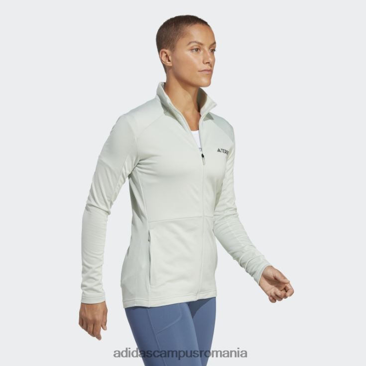 adidas campus romania jachetă fleece Terrex multi cu fermoar verde adidas femei verde J266N29993