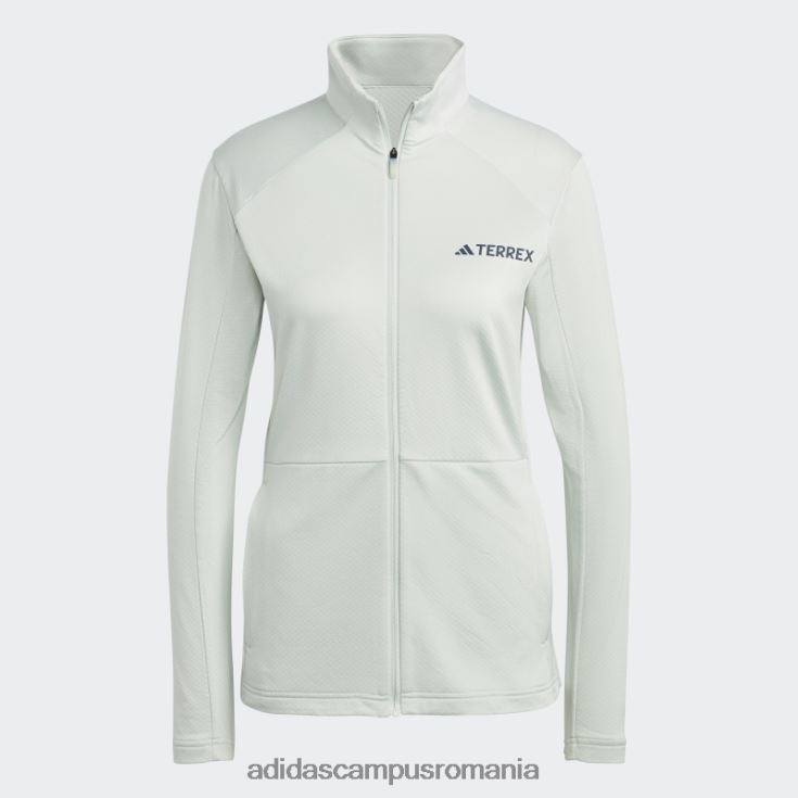 adidas campus romania jachetă fleece Terrex multi cu fermoar verde adidas femei verde J266N29993