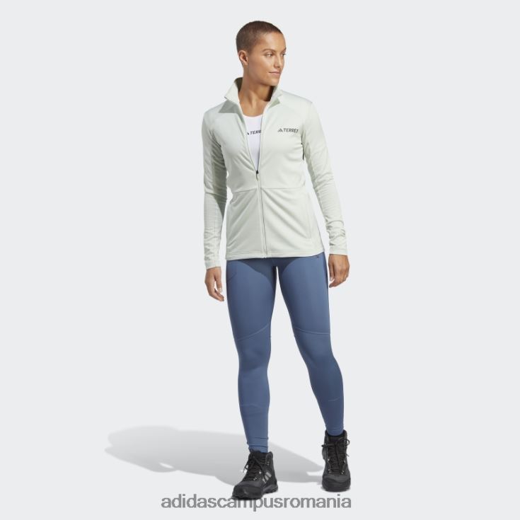 adidas campus romania jachetă fleece Terrex multi cu fermoar verde adidas femei verde J266N29993