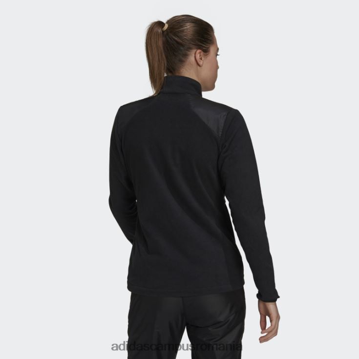 adidas campus romania jachetă multi primegreen windfleece neagră femei negru J266N217371