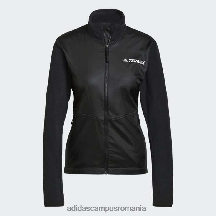 adidas campus romania jachetă multi primegreen windfleece neagră femei negru J266N217371