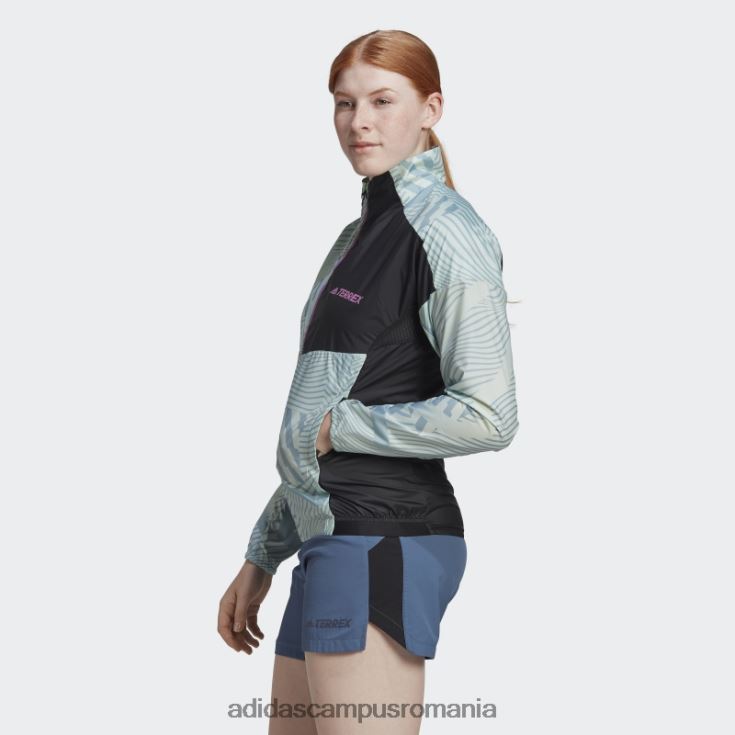 adidas campus romania jacket terrex trail running imprimat verde femei verde/gri J266N217173
