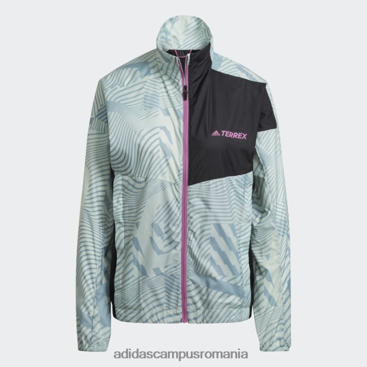 adidas campus romania jacket terrex trail running imprimat verde femei verde/gri J266N217173