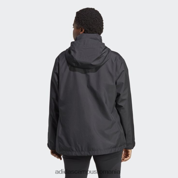 adidas campus romania negru terrex multi rain.rdy jacheta de ploaie 2 straturi (plus size) adidas femei negru J266N210287