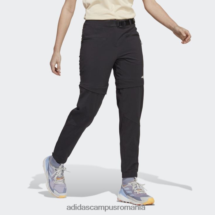 adidas campus romania negru terrex utilitas drumeții pantaloni de trening cu fermoar fierbinte femei negru J266N216695