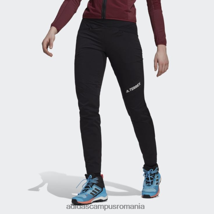 adidas campus romania pantaloni negri de alpinism techrock femei negru J266N217267
