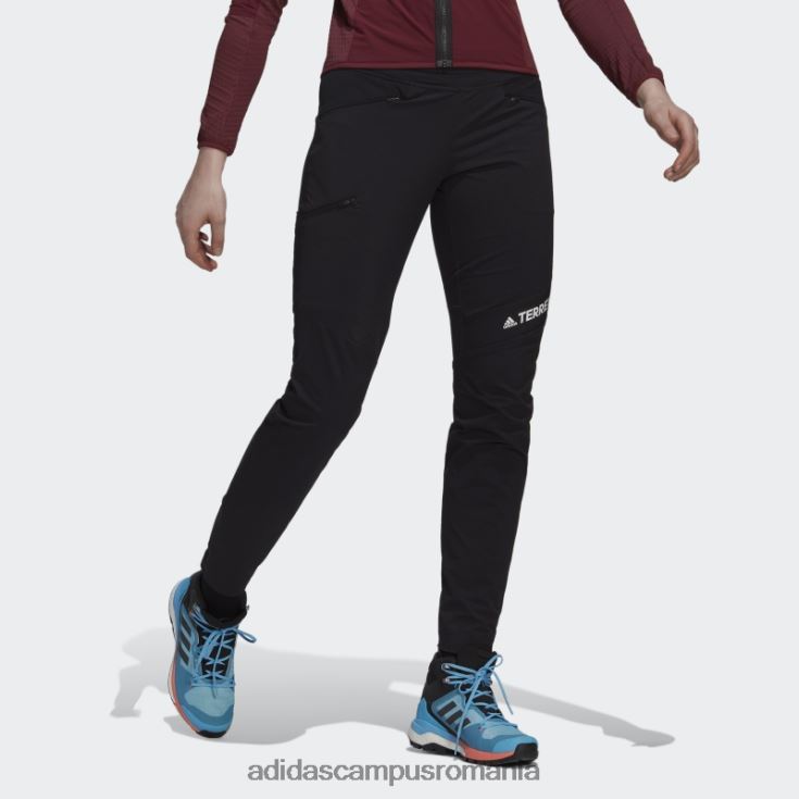 adidas campus romania pantaloni negri de alpinism techrock femei negru J266N217267