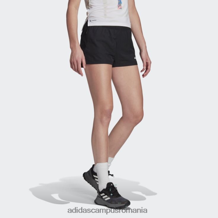 adidas campus romania pantaloni scurți de alergare negru terrex adidas femei negru J266N22805
