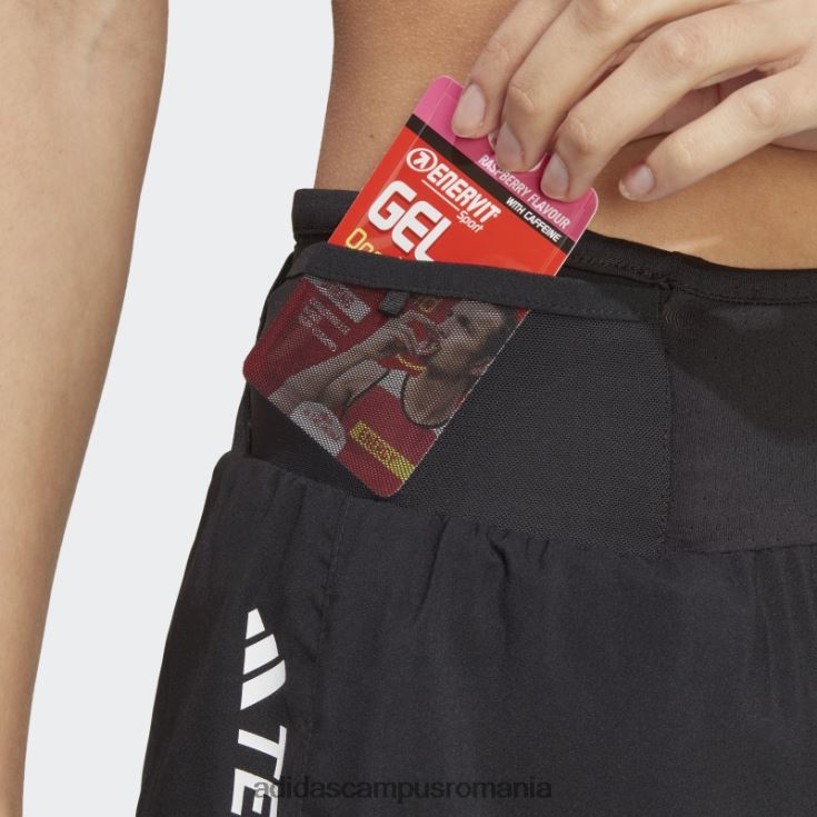 adidas campus romania pantaloni scurți de alergare terrex agravic negru fashion femei negru J266N29907