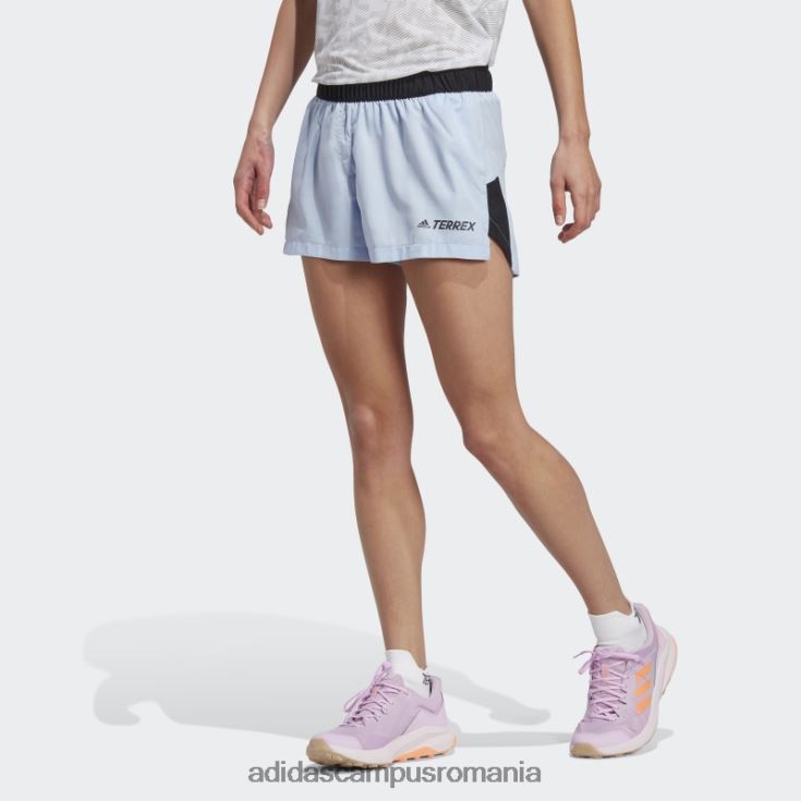adidas campus romania pantaloni scurți de alergare terrex albastru zori femei zori albastre J266N29901