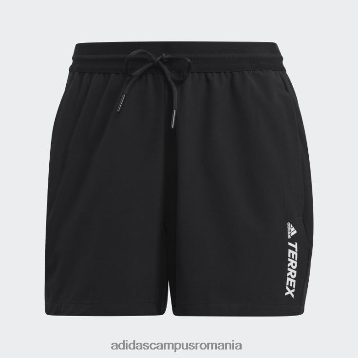 adidas campus romania pantaloni scurți de drumeție terrex liteflex negri femei negru J266N217323