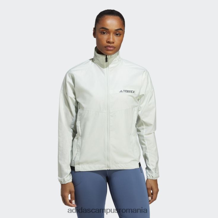adidas campus romania parca de vant terrex multi verde femei verde J266N217384