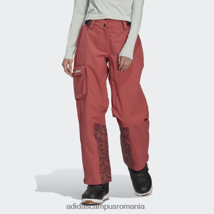 adidas campus romania roșu terrex 3l nailon pentru zăpadă post-consum pantaloni adidas femei roșu J266N217229