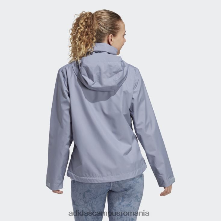 adidas campus romania silver violet terrex multi rain.rdy jacheta de ploaie 2 straturi femei violet argintiu J266N217117