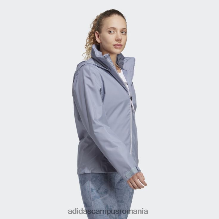 adidas campus romania silver violet terrex multi rain.rdy jacheta de ploaie 2 straturi femei violet argintiu J266N29994