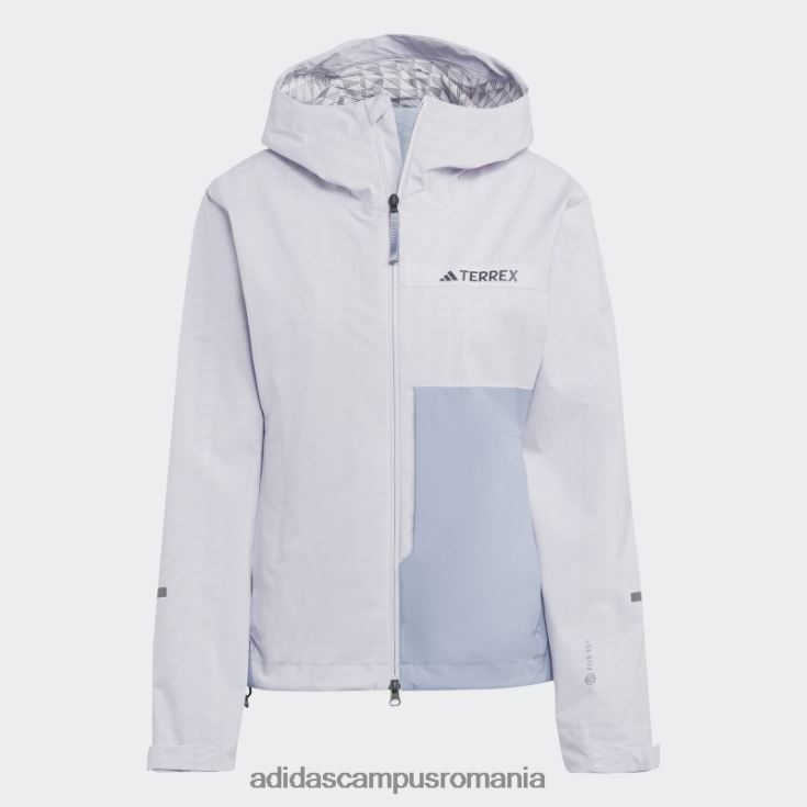 adidas campus romania terrex multi rain.rdy jacheta de ploaie 2,5 straturi argintiu zori femei zori argintii J266N217047
