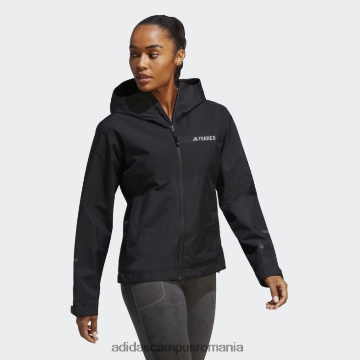 adidas campus romania terrex multi rain.rdy jacheta de ploaie 2 straturi 2 neagra femei negru J266N216838