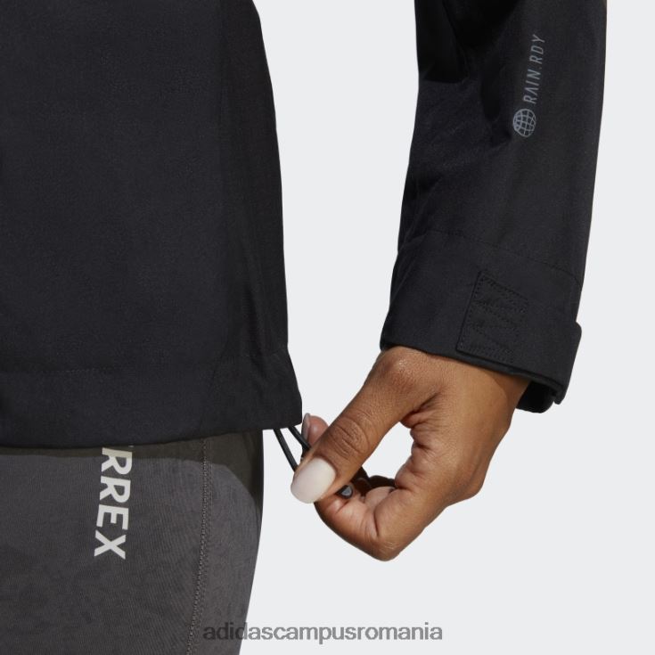 adidas campus romania terrex multi rain.rdy jacheta de ploaie 2 straturi 2 neagra femei negru J266N216838