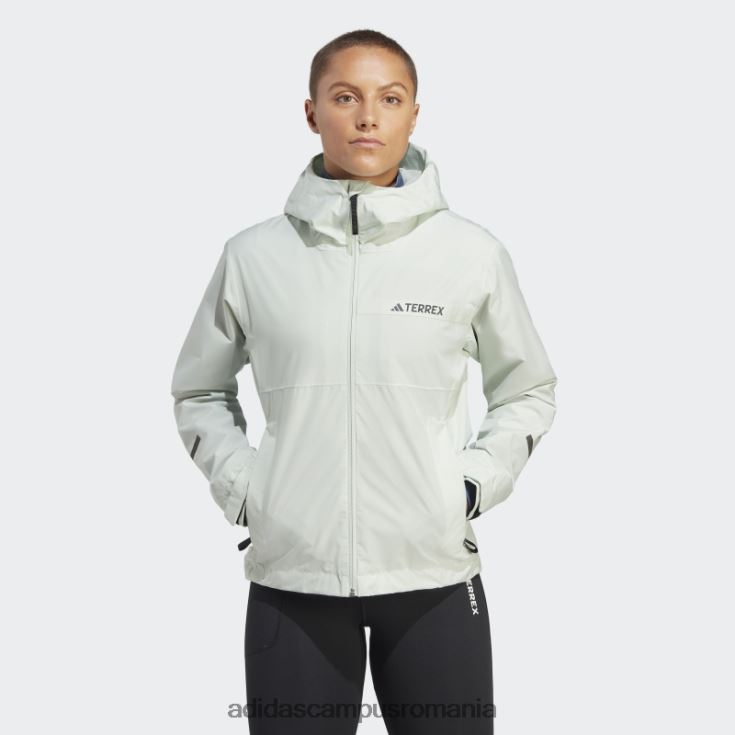 adidas campus romania terrex multi rain.rdy jacheta de ploaie 2 straturi 2 verde femei verde J266N217288