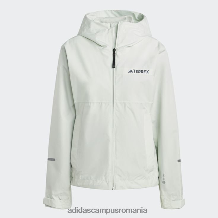 adidas campus romania terrex multi rain.rdy jacheta de ploaie 2 straturi 2 verde femei verde J266N217288