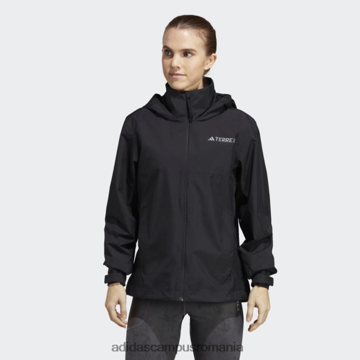adidas campus romania terrex multi rain.rdy jacheta de ploaie 2 straturi neagra adidas femei negru J266N29948