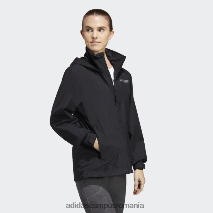 adidas campus romania terrex multi rain.rdy jacheta de ploaie 2 straturi neagra adidas femei negru J266N29948