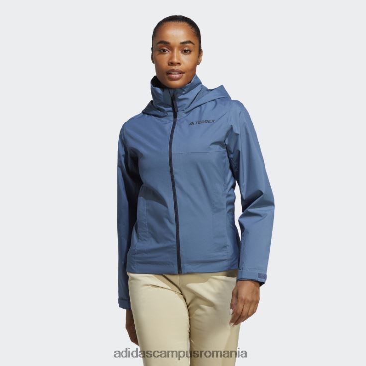 adidas campus romania terrex multi rain.rdy jacheta de ploaie 2 straturi otel femei oţel J266N217198