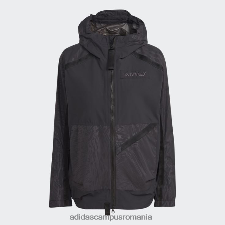 adidas campus romania terrex utilitas rain.rdy jacheta de ploaie 2.5 straturi negru adidas femei negru J266N217082