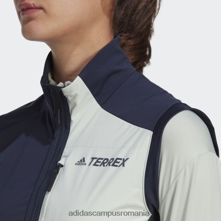 adidas campus romania terrex xperior schi fond vesta soft shell verde elegant femei cerneală/verde J266N217294