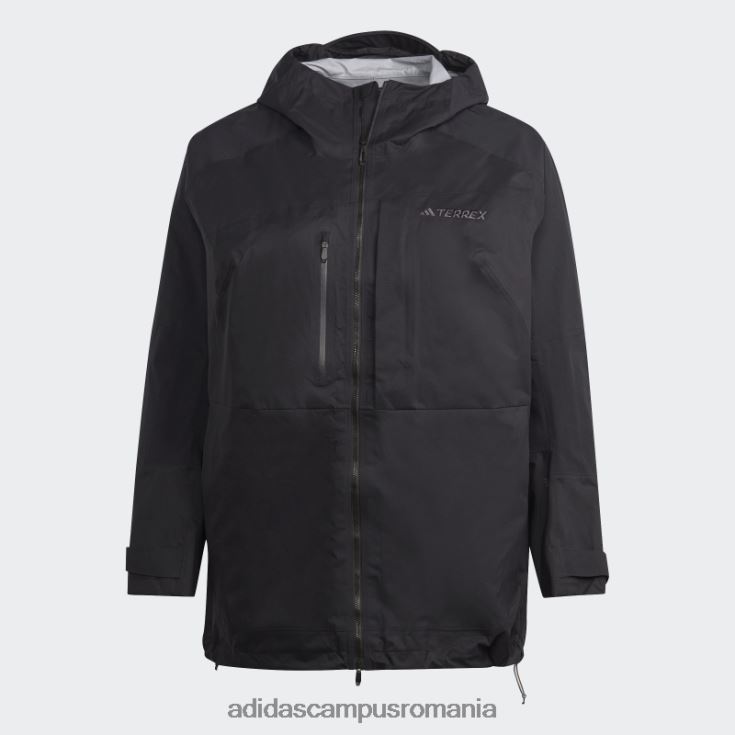 adidas campus romania terrex xploric rain.rdy geaca de drumetie (plus size) neagra femei negru J266N217132