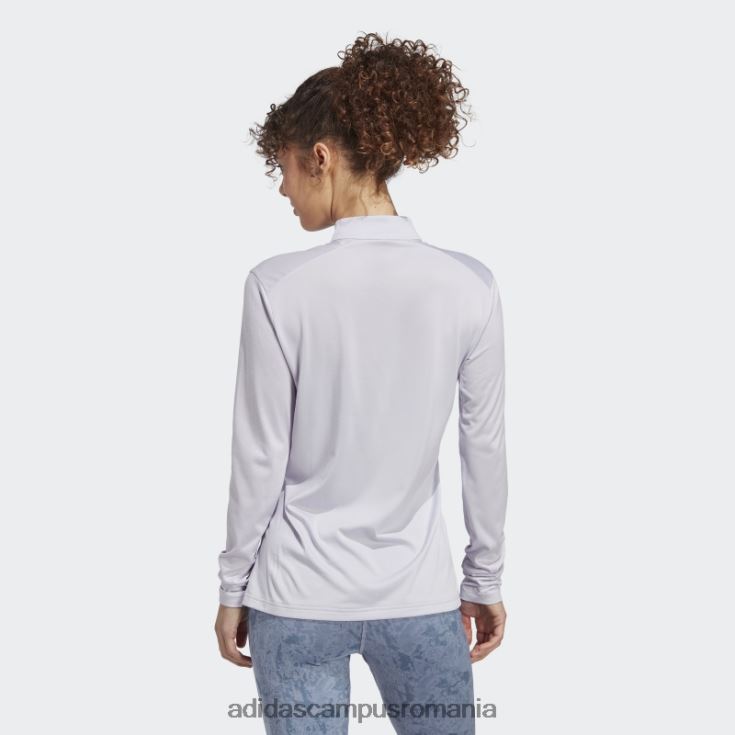 adidas campus romania top Terrex cu mânecă lungă cu jumătate de fermoar argintiu Dawn femei zori argintii J266N217293