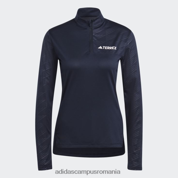 adidas campus romania top adidas cu mânecă lungă cu jumătate de fermoar ink terrex femei cerneală J266N217271