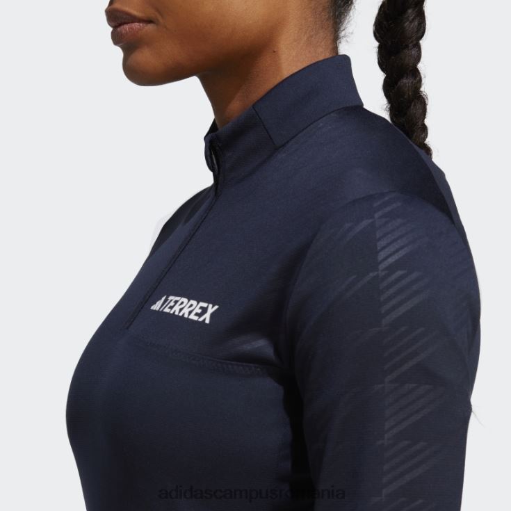 adidas campus romania top adidas cu mânecă lungă cu jumătate de fermoar ink terrex femei cerneală J266N217271