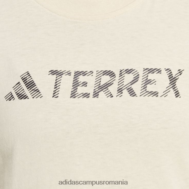 adidas campus romania tricou cu logo clasic Sand Terrex femei nisip J266N29983