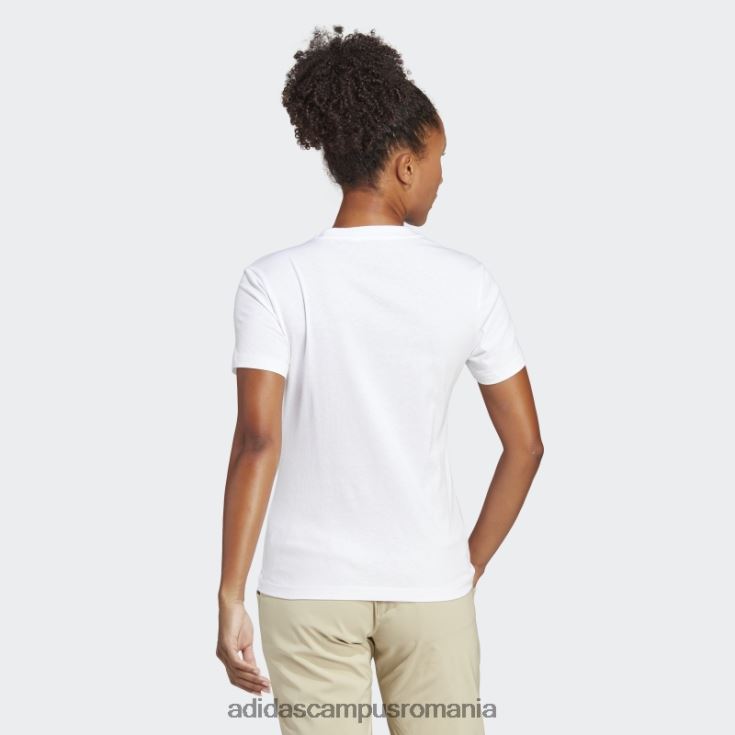 adidas campus romania tricou cu logo terrex clasic alb adidas femei alb J266N217394