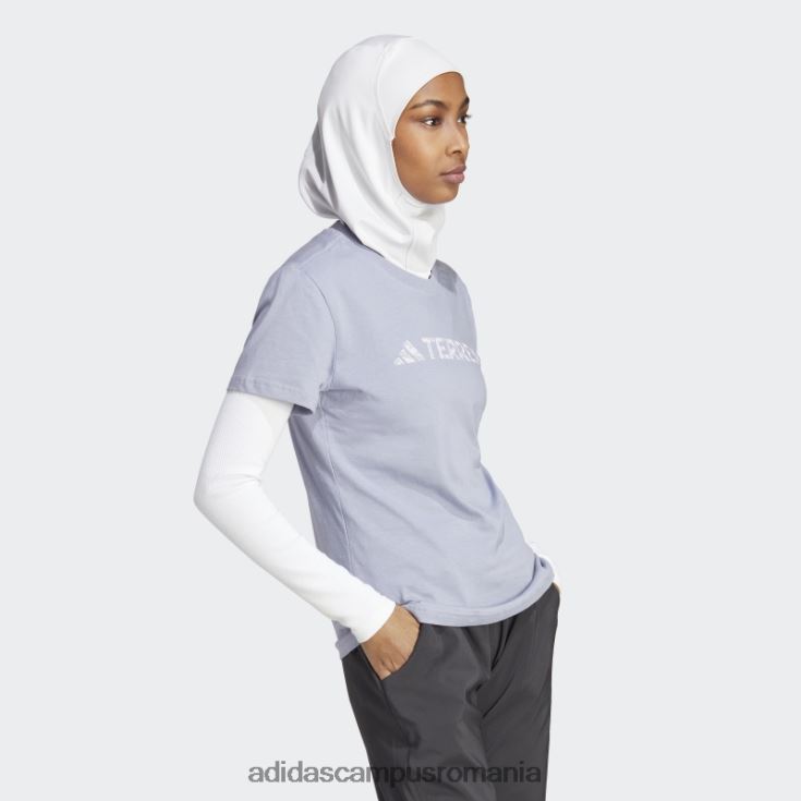 adidas campus romania tricou cu logo terrex clasic violet argintiu femei violet argintiu J266N29812
