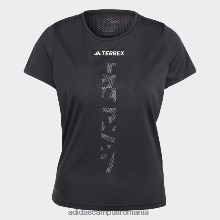 adidas campus romania tricou negru terrex agravic trail running femei negru J266N216907