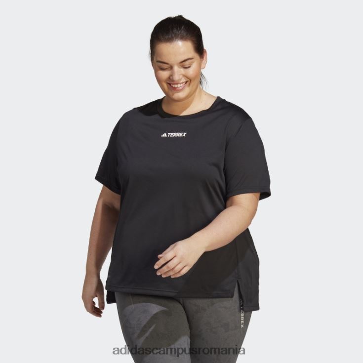 adidas campus romania tricou terrex multi (marime plus) negru adidas femei negru J266N216980