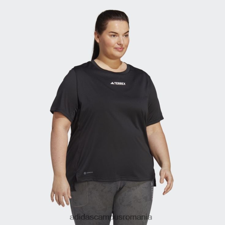 adidas campus romania tricou terrex multi (marime plus) negru adidas femei negru J266N216980