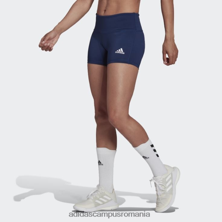 adidas campus romania Pantaloni scurți de 4 inch adidas bleumarin femei bleumarin/alb J266N210524