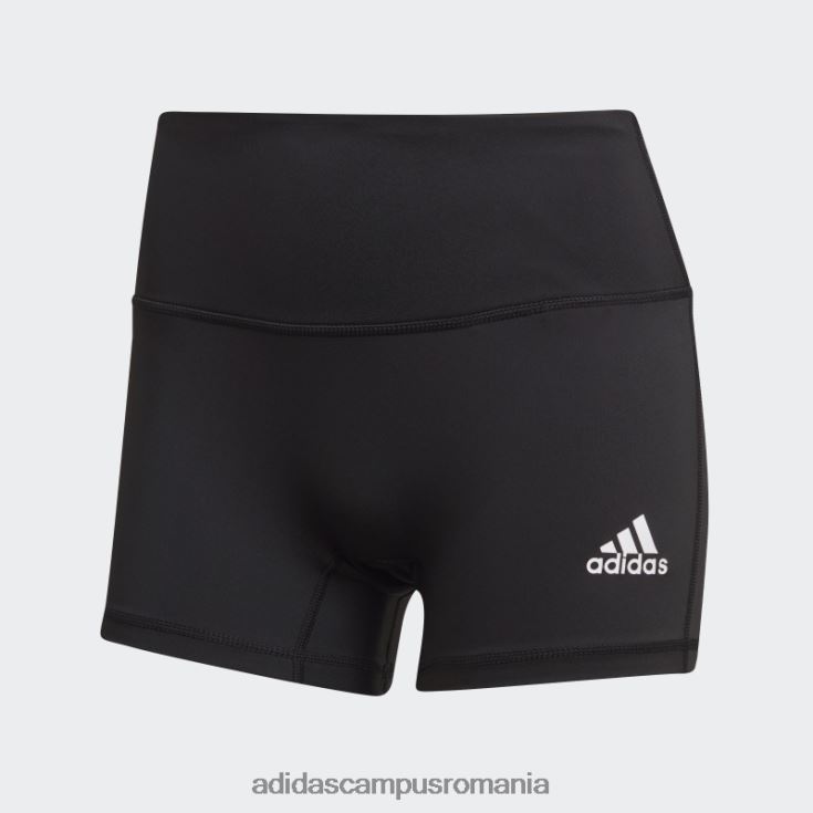 adidas campus romania pantaloni scurți de 4 inch negru femei alb negru J266N210247