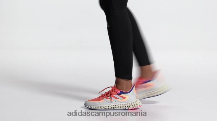 adidas campus romania 4d fwd pantofi coral hot femei coral/alb/portocaliu acid J266N216161