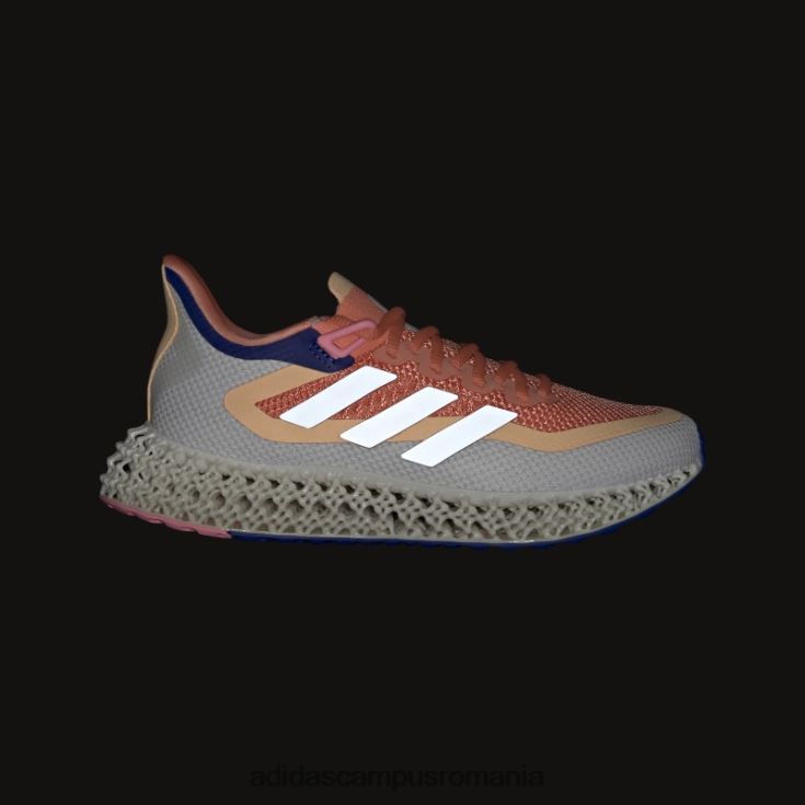 adidas campus romania 4d fwd pantofi coral hot femei coral/alb/portocaliu acid J266N216161