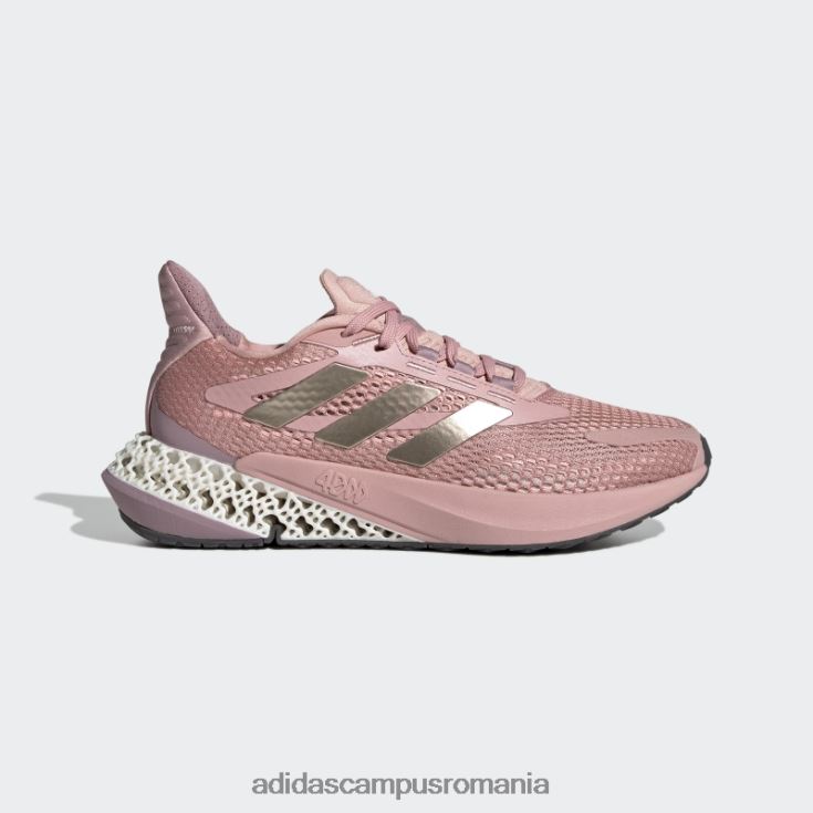 adidas campus romania 4dfwd-pulse pantofi mov fierbinte femei mov/bej nisipos/rosu acid J266N28677